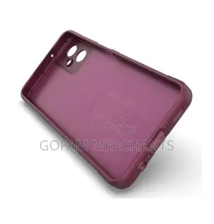 Soft Flexible Silicone Case for Samsung Galaxy A06 - Maroon