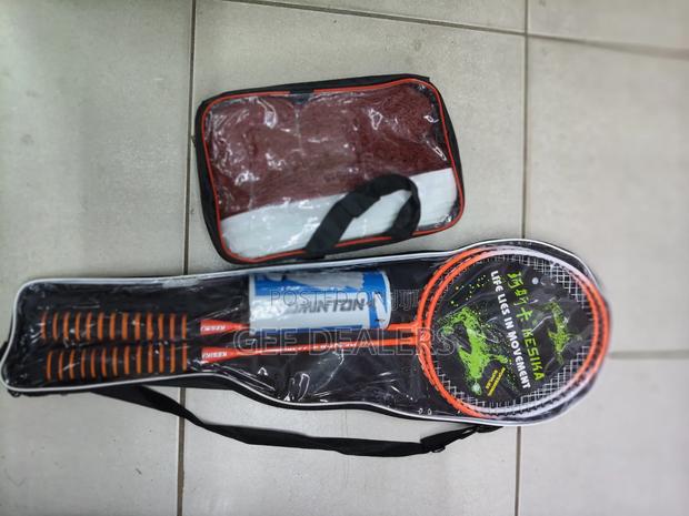Badminton Rackets Plus Net, Badminton Set