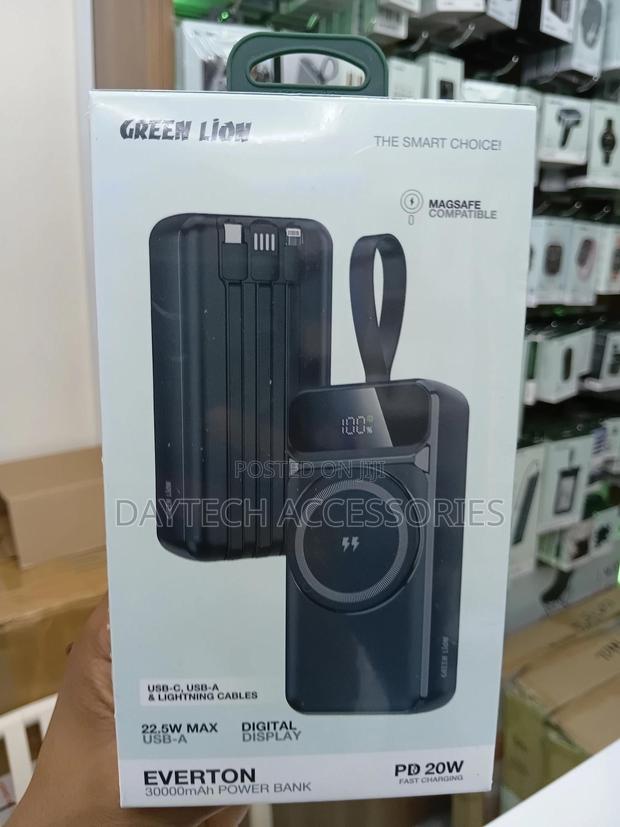 Green Lion Everton 30000mah Power Bank. - thumbnail 2