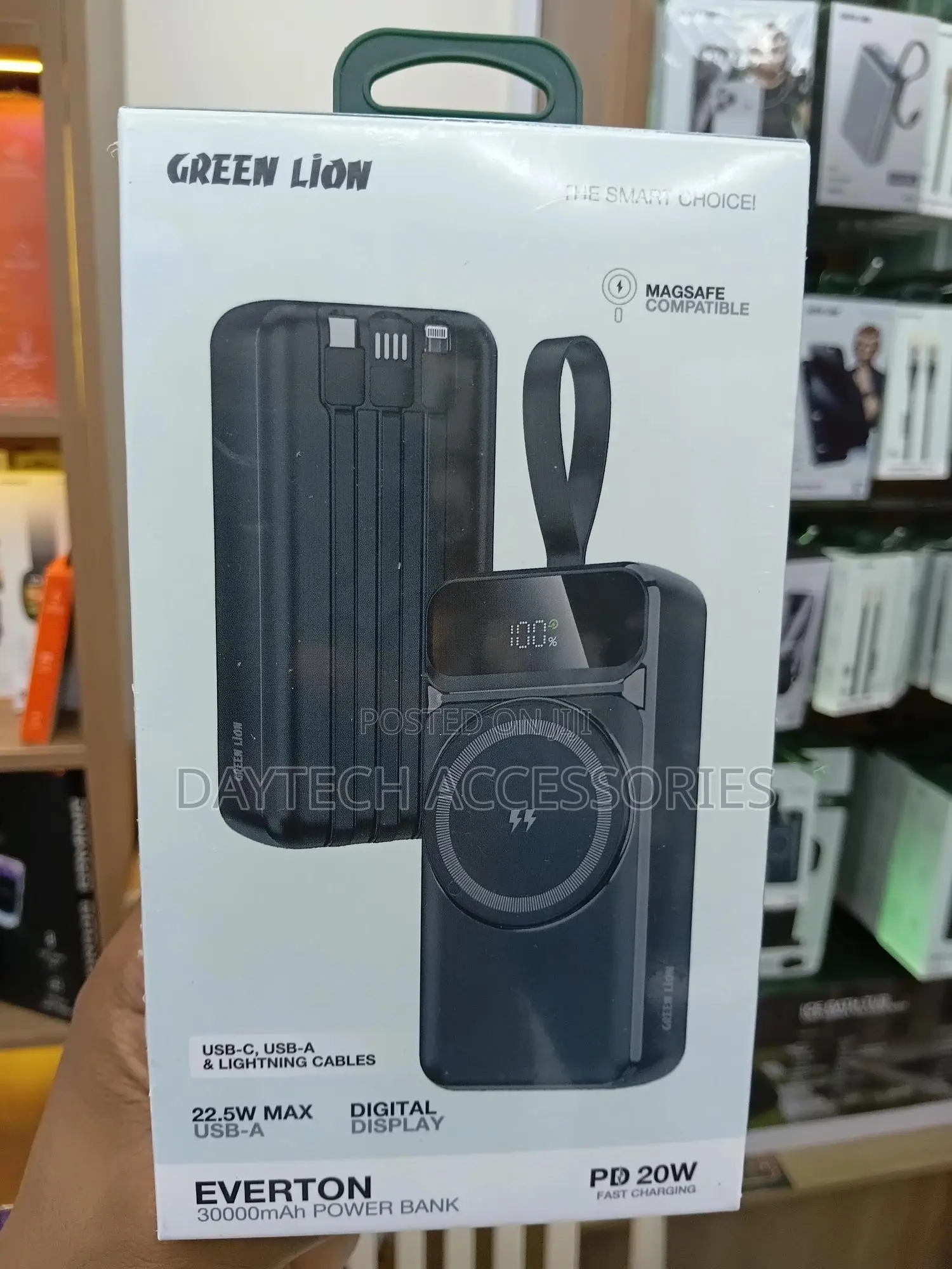 Green Lion Everton 30000mah Power Bank.