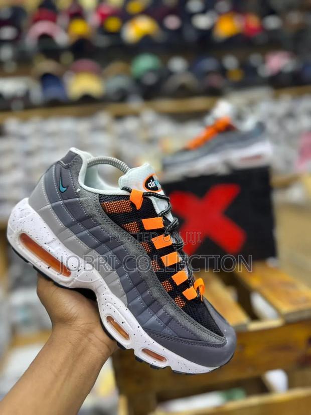 Muli-Colored Nike Airmax 95 Leather Sneakers - thumbnail 3
