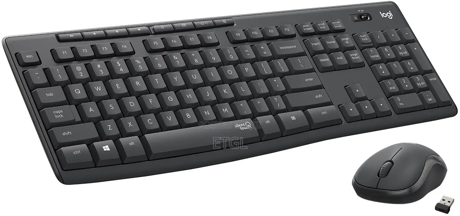 Logitech Mk295 Silent Wireless Keyboard Mouse Combo