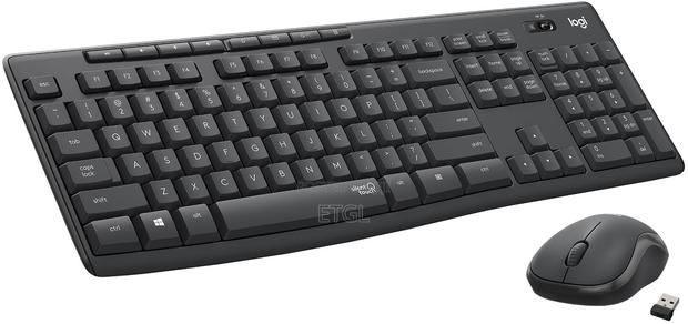 Logitech Mk295 Silent Wireless Keyboard Mouse Combo