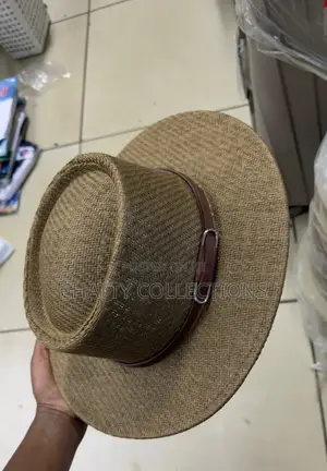 Brown Stylish Men Straw Hats /Boater Hats