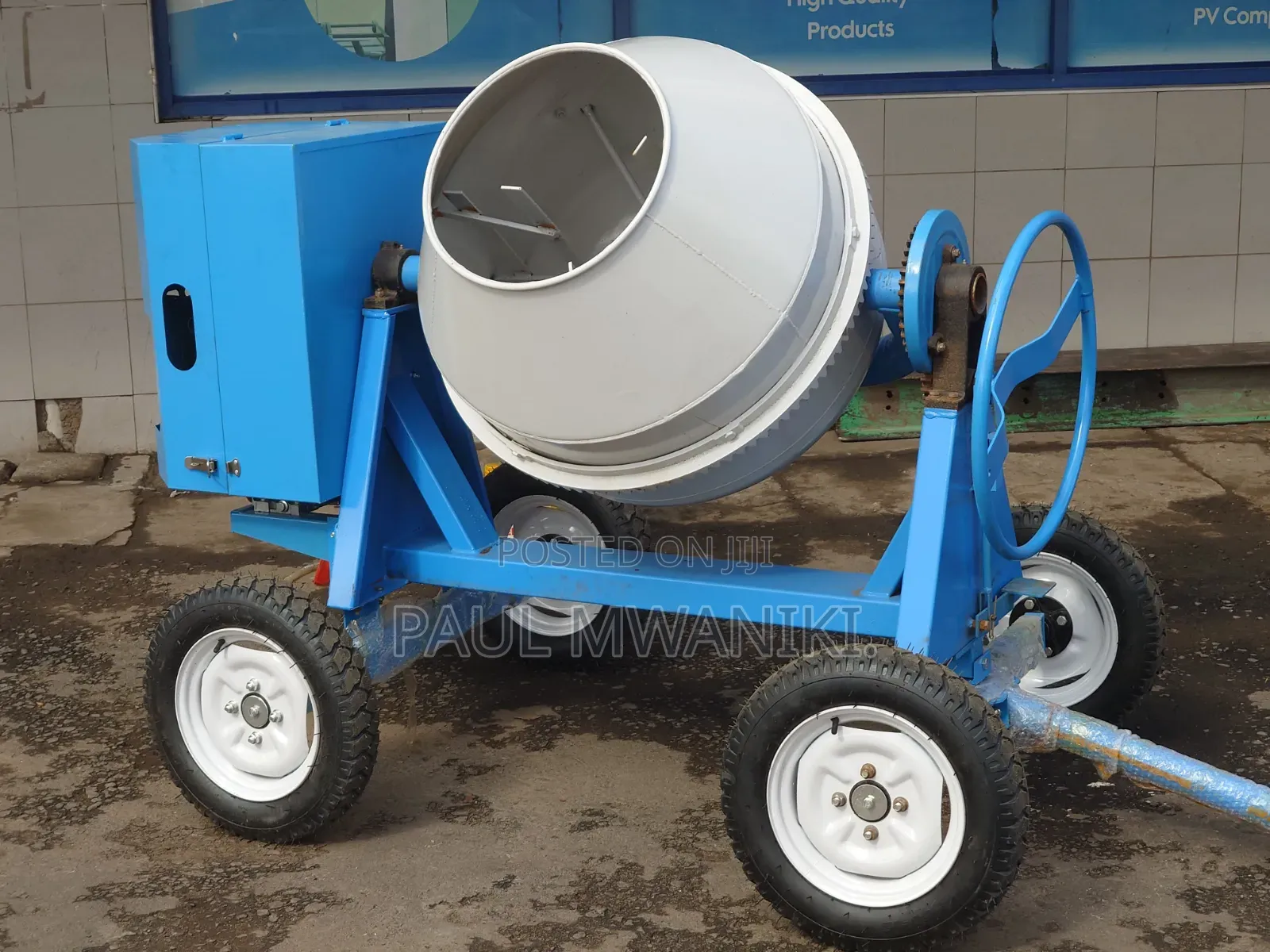 Heavy Duty Diesel Concrete Mixer – 400l/500l Capacity