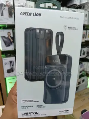 Green Lion Everton Power Bank With Magsafe (30,000mah)