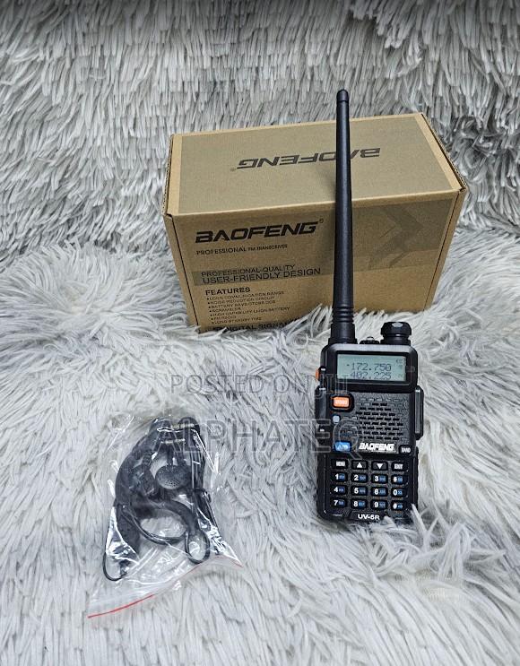 Baofeng Uv-5r Walkie Talkie 5–10km Range Dual Band Radio