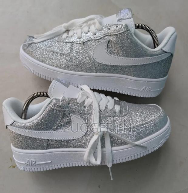 Airforce 1 Glitter Sneakers Shoe - thumbnail 2