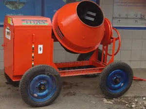 Titan 500l Diesel Concrete Mixer - 8hp Heavy Duty