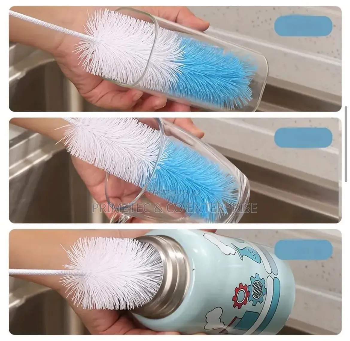 5 PCS Long Bottle Brush Cleaner