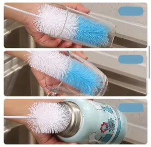 5 PCS Long Bottle Brush Cleaner