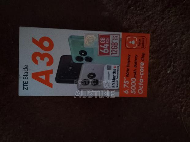 New ZTE Blade A36 64 GB Gray - thumbnail 3