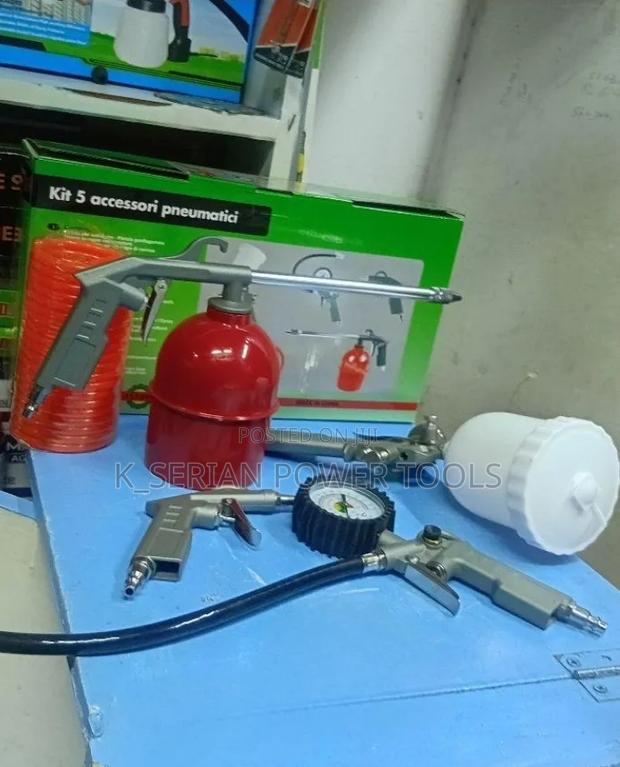 5 Piece Pneumatic Air Compressor Kit/Air Compressor Pipe