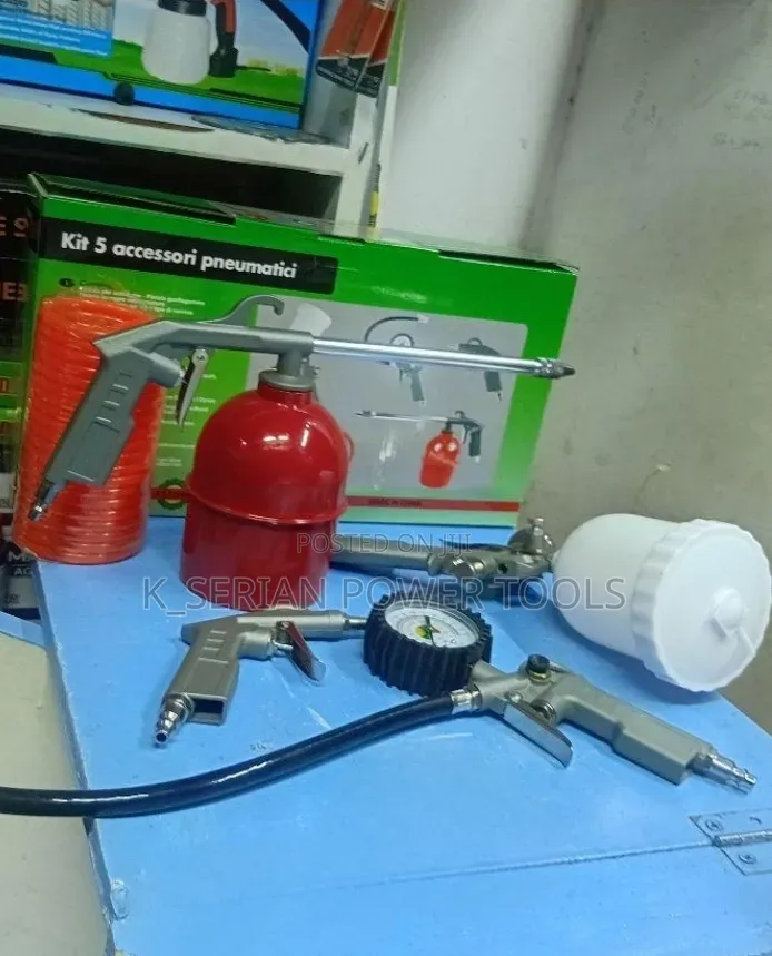 5 Piece Pneumatic Air Compressor Kit/Air Compressor Pipe