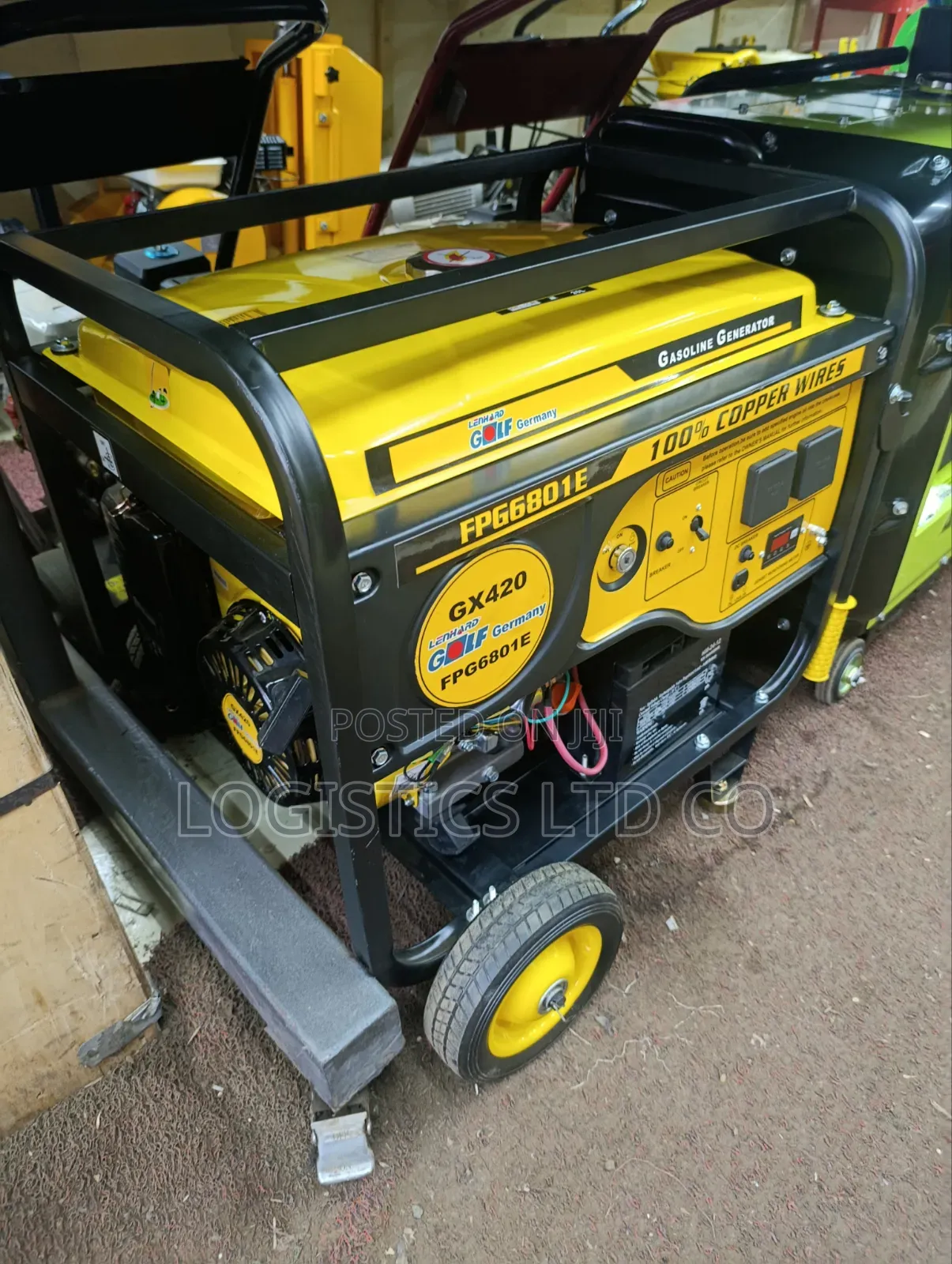 7.5kva Lenhard Golf Germany Gasoline Generator Fpge6801e Original