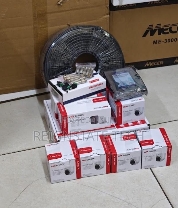 Hikvision 8 Channel 2mp Full Hd CCTV Cameras Full Kit