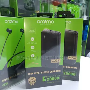 Oraimo Powerbank 20000mah 15.0 Watts Travellers 15