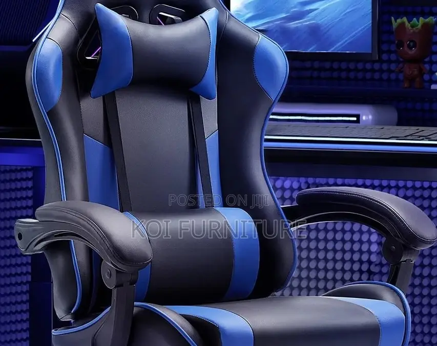 Office Chairs; Concetta Gaming Chair With Headrest and Footrest