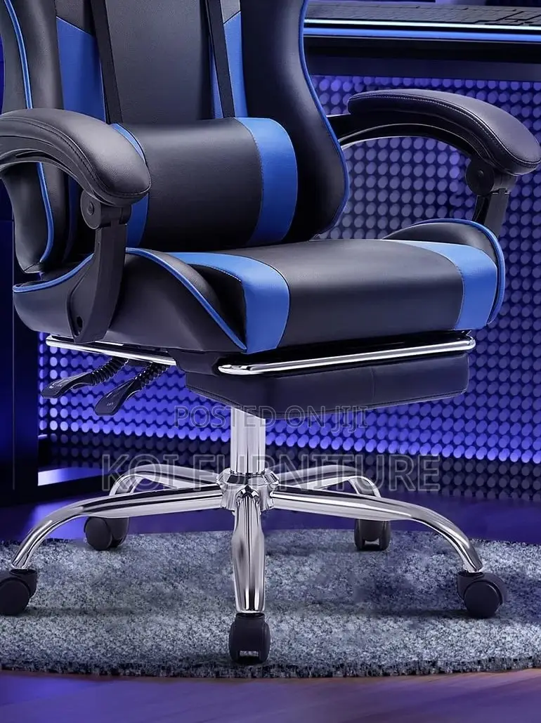 Office Chairs; Concetta Gaming Chair With Headrest and Footrest