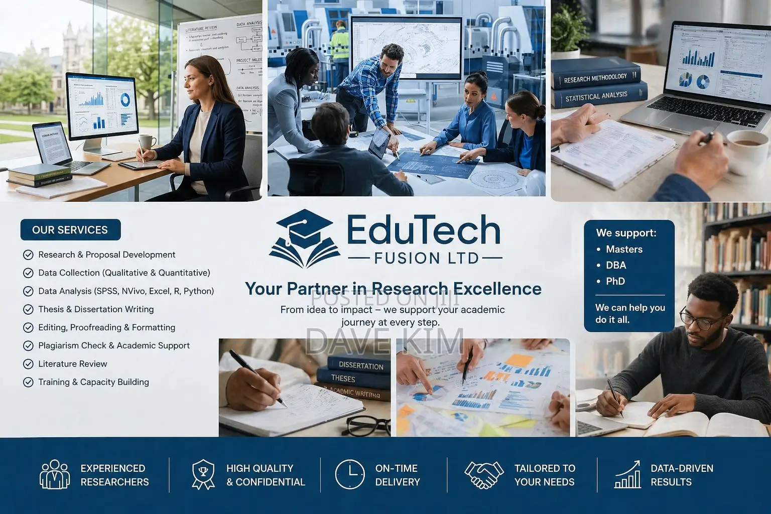 Expert Research Academic Support (Masters | Dba | PHD | Proposals)