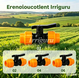 50mm Orange Ball Valve