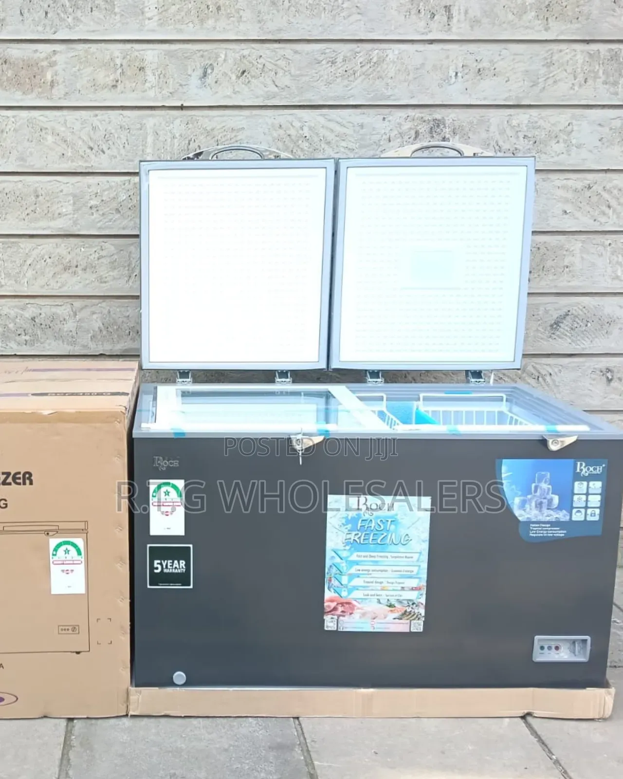 Roch 282l Chest Deep Freezer RCF-350-G