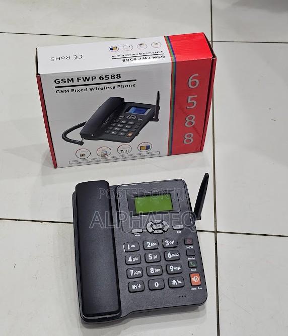 GSM Fixed Wireless Phone With Sim Card Desk Phone