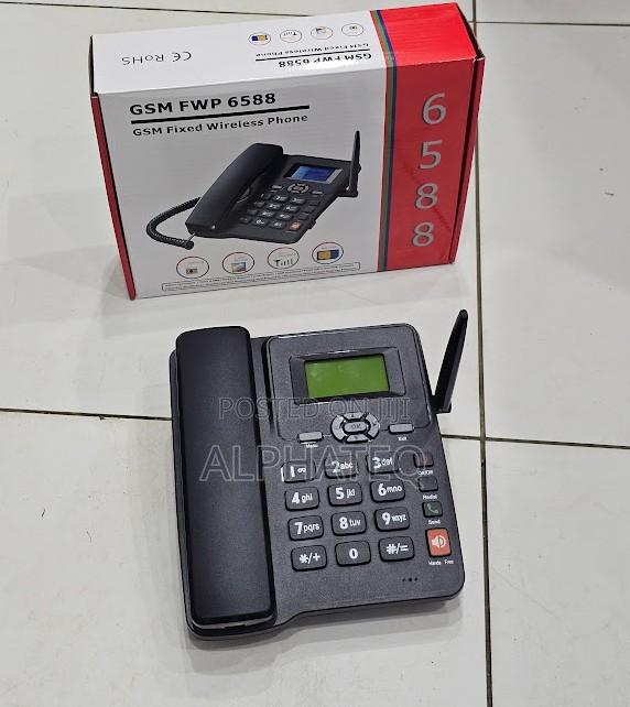 Desktop Sim Card Phone GSM Wireless Landline Phone