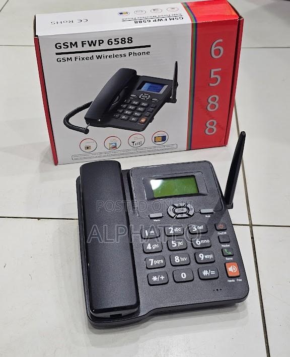 GSM Fixed Phone Wireless Home Office Desk Phone