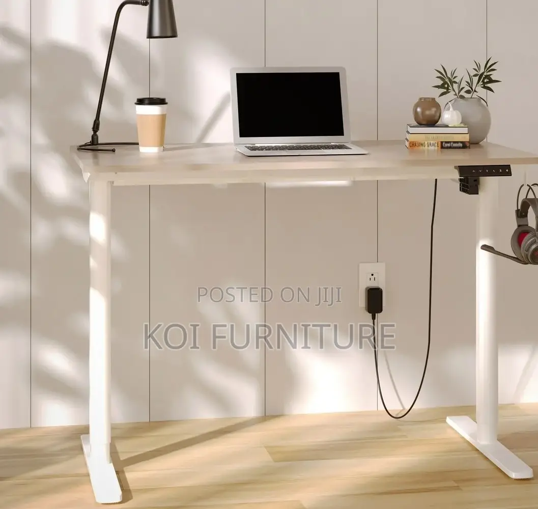 Office Desk; 1.2 Meters Mainstays Electric Standing Desk