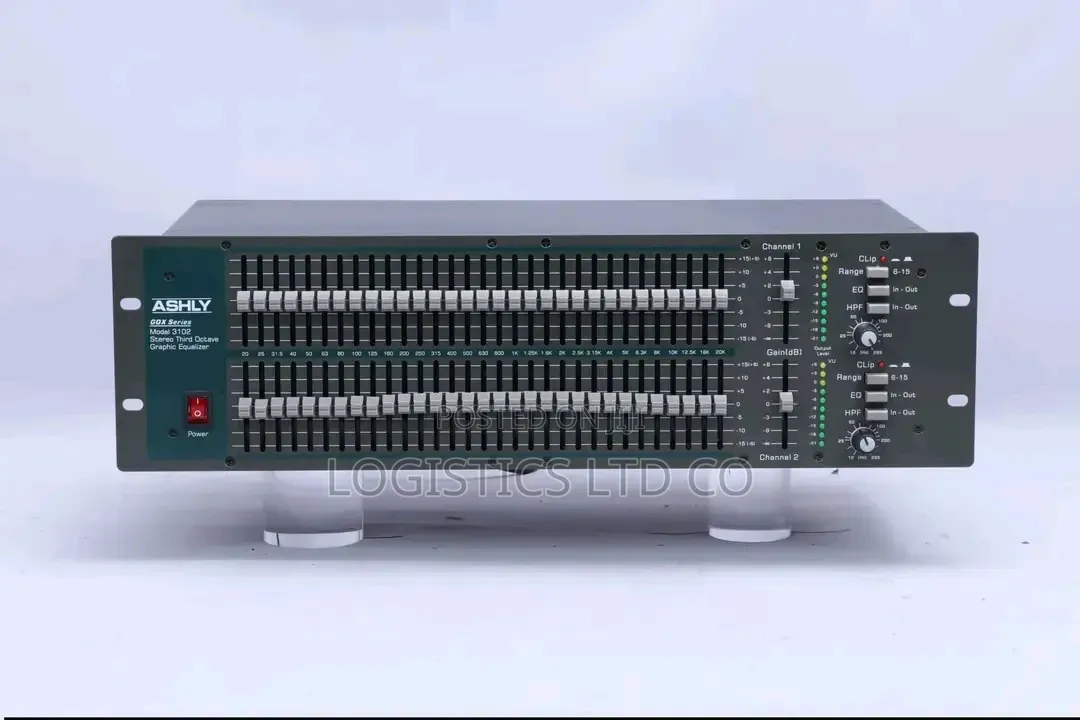 Ashly GQX-3102 Dual Graphic Equalizer 