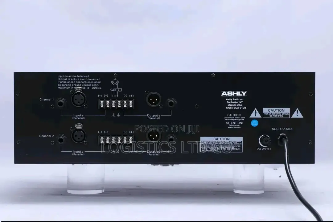 Ashly GQX-3102 Dual Graphic Equalizer 