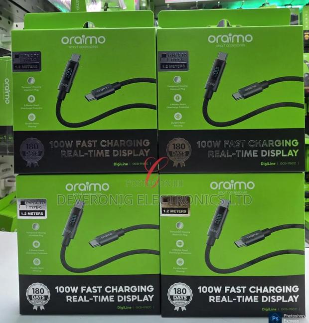 Oraimo Digiline Ocd-175cc *100w 1.2m Type C to Type C