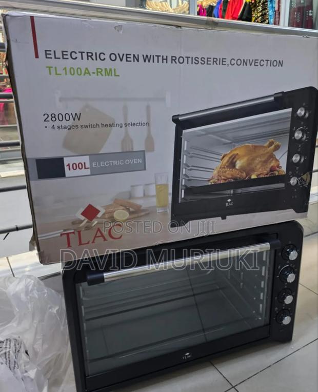 100l Tlac Electric Oven – Big Size, Powerful Performance - main view