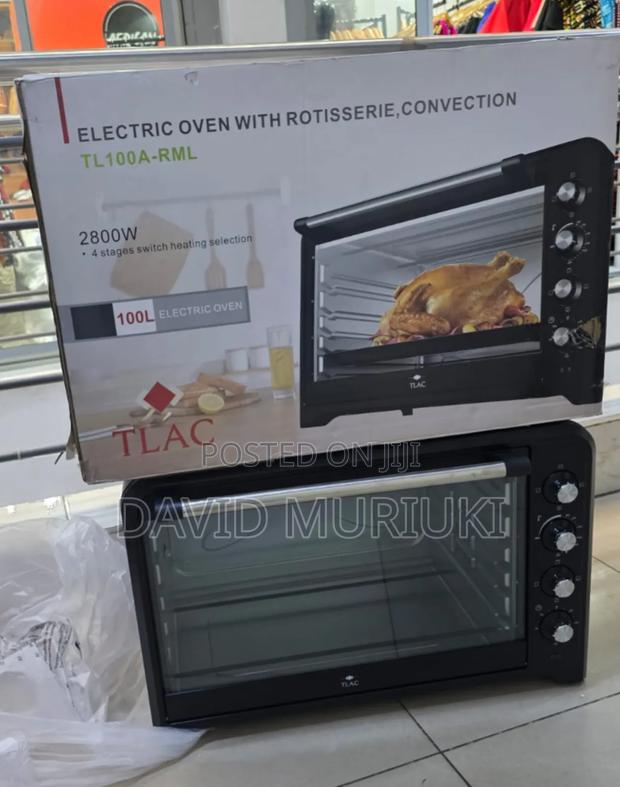 100l Oven With Rotisserie – Perfect for Chicken Baking - main view