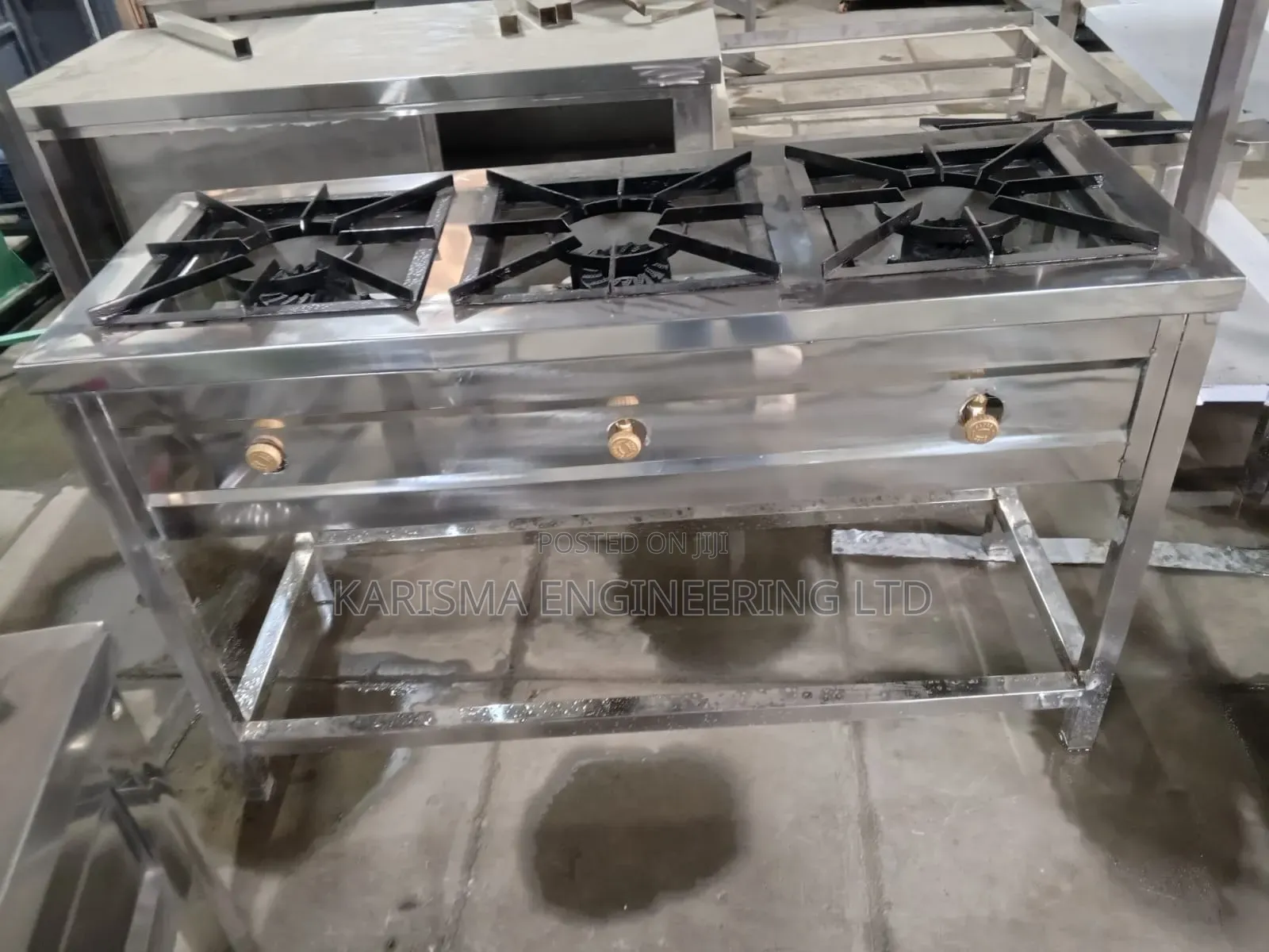 Stainless Steel 3burner Cooker