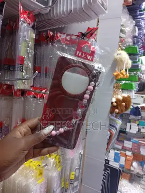 Samsung Galaxy A35 Protective Phone Case With Heart-Themed Strap