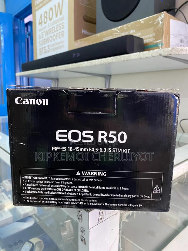 Canon Eos R50 Mirrorless Camera With 18-45mm - thumbnail 2