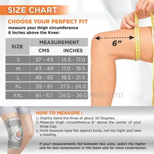 Vissco Neoprene Hinged Patella Knee Brace (Open Type)