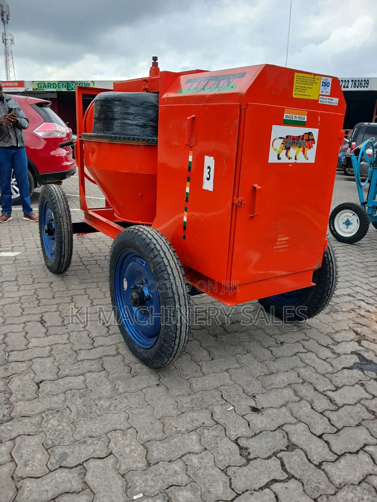 Titan Concrete Mixer 500l