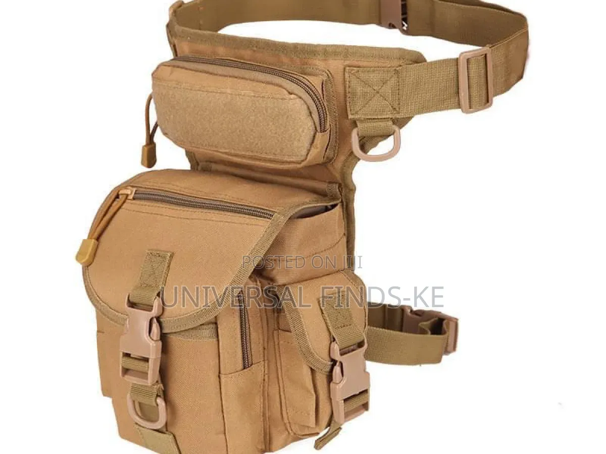 Military Tactical Drop Leg Bag – Water-Resistant Edc Utility Pouch