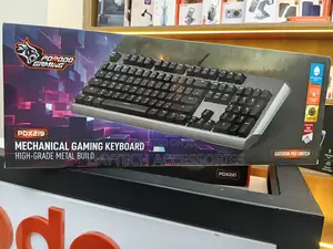 Porodo Gaming Wired Mechanical Keyboard With Gateron Pro Switch - Blac