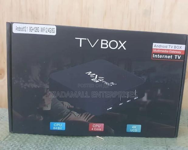 8gb+128gb MXQ Pro Android 12 Smart Tv Box Visuals - thumbnail 2