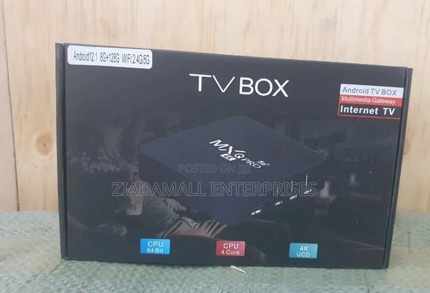 8gb+128gb MXQ Pro Android 12 Smart Tv Box Expandable Storage - thumbnail 2