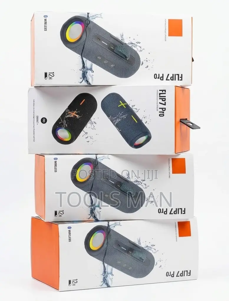 JBL Bluetooth Flip 7 Pro Wireless Portable Speaker.