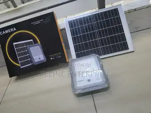200w Solar Camera With Floodlight