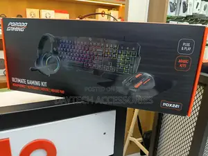 This Is a Porodo Gaming Ultimate Gaming Kit (Model: Pdx221).