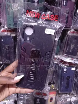 Samsung Galaxy A03 Core Hard Plastic Case With a Built-in Kickstand
