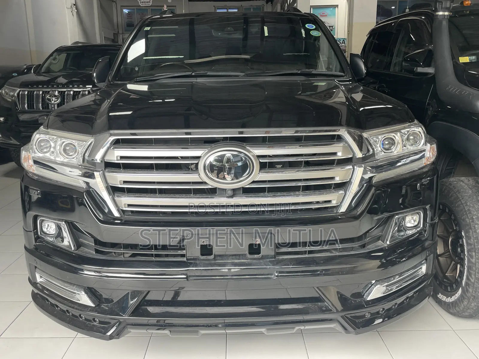 Toyota Land Cruiser 4.6 V8 ZX 2020 Black