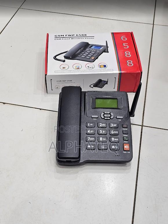 Sim Card Desk Phone GSM Wireless Home Office Use